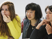 Groupe d'étudiantes