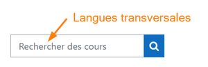 Rechercher Langues Transversales